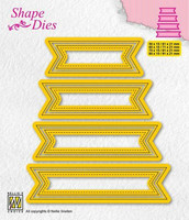 Shape Dies: Set of 4 tags #1 - stanssisetti