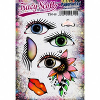 Paperartsy: Tracy Scott #48 Ezmount A5 - leimasinsetti