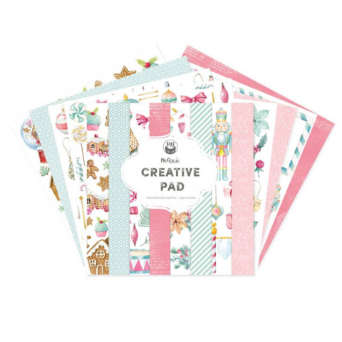 P13: Creative Pad - Cozy Winter/Sugar and Spice  12x12 - paperikokoelma