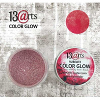 13arts Color Glow Metallic Watercolor: Rubelite 10g - jauhevesiväri