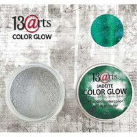 13arts Color Glow Metallic Watercolor: Jadeite 10g - jauhevesiväri