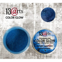 13arts Color Glow Metallic Watercolor: Tourmaline 10g - jauhevesiväri