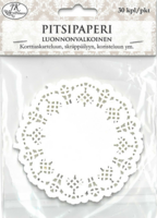 JK Primeco: Kakkupaperi luonnonvalkoinen 9 cm