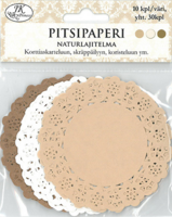 JK Primeco: Kakkupaperi naturlajitelma 9 cm