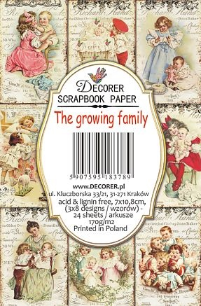 Decorer: The Growing Family - minipaperisetti
