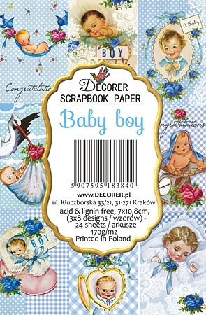 Decorer: Baby Boy - minipaperisetti