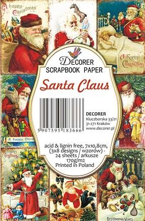 Decorer: Santa Claus - minipaperisetti
