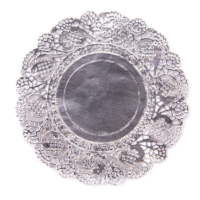 DP Craft Doilies: Silver - kakkupaperit