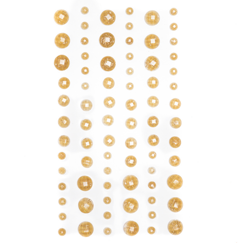 DP Craft Amber Adhesive Stones :  Nude