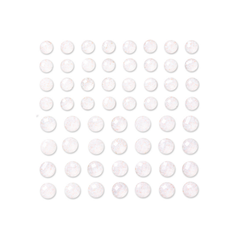 DP Craft Adhesive Glitter Stones: Chrystal