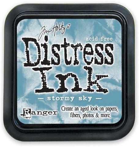 Distress Ink: Stormy Sky  -mustetyyny