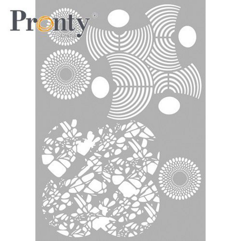 Pronty:  Layered Circles A4 -sabluuna