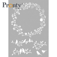 Pronty:  Spring Wreath  A4 -sabluuna