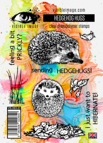 Visible Image: Hedgehog Hugs A6 -leimasinsetti