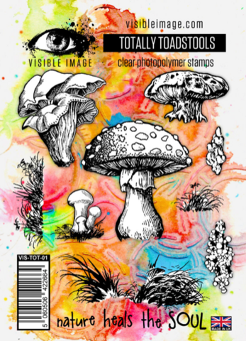 Visible Image: Totally Toadstools  A6 -leimasinsetti