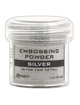 Ranger Embossing Powder: Silver Superfine Detail 34ml