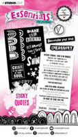 Studio Light Art by Marlene : Sticky Quotes -tarrakirja