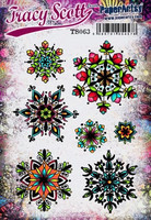 Paperartsy: Tracy Scott Snowflakes Ezmount A5 - leimasinsetti