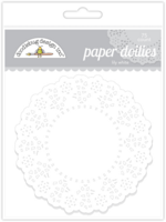 Doodlebug Design Doilies : Lily White