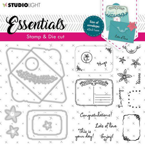 Studio Light Essentials Stamps & Dies  #57  - setti