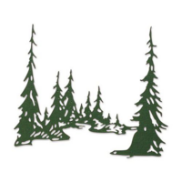 Sizzix Thinlits: Tall Pines  -stanssi