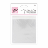 Anita's 4x4 Clear Cellophane Card Bags