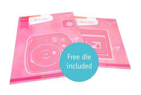MD Collectables: Polaroid Camera & Polaroid/ Dia -stanssisetti