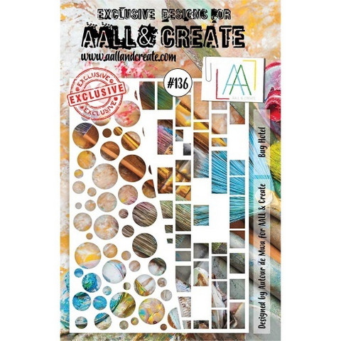 Aall & Create STENCIL  Bug Hotel #136- sabluuna