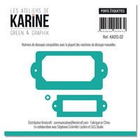 Les Ateliers De Karine: Porte Etiquettes ( Doorplates)   - stanssisetti