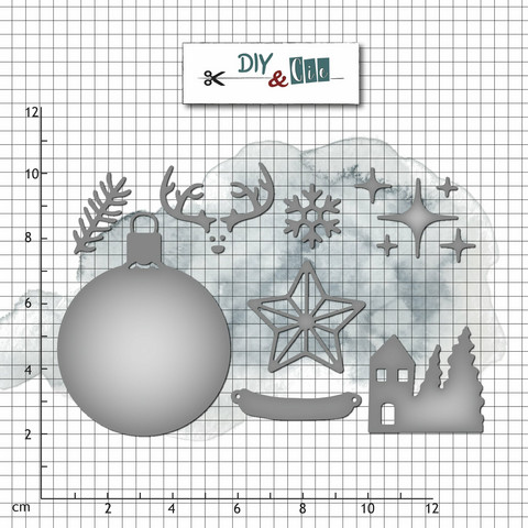 DIY & Cie: Boule de Noel ( Christmas Ball) - stanssisetti
