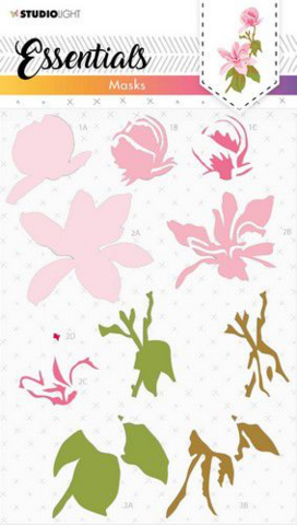 Studio Light Essentials: Floral Layers #79 A5 -sabluuna