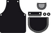 MD Craftables: Apron -stanssisetti