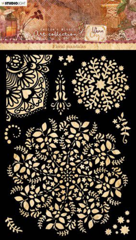 Studio Light: Jenine's Mindful - Floral Mandalas #59 -sabluuna