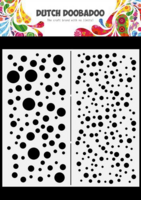 Dutch Doobadoo: Slimline Confetti 21x21 cm -sabluuna
