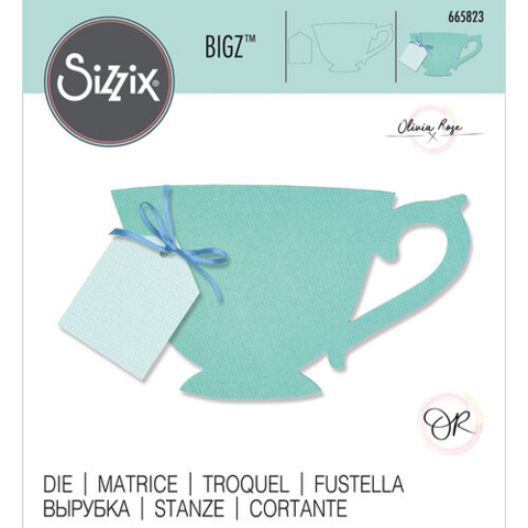 Sizzix Bigz: Tea Cup -stanssi