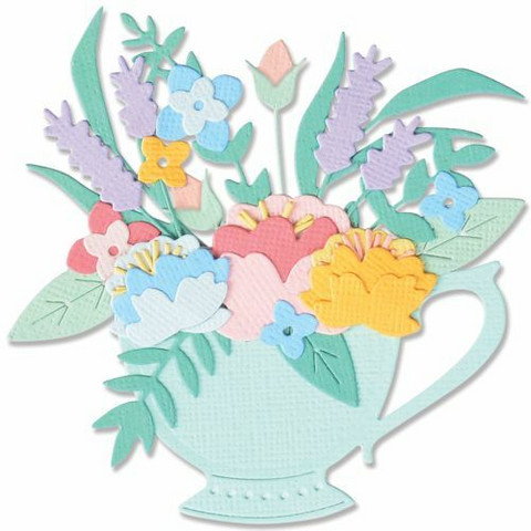 Sizzix Thinlits: Tea Time  -stanssisetti