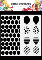 Dutch Doobadoo: Slimline Balloon  21x21 cm -sabluuna