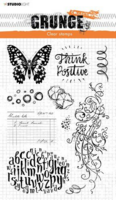Studio Light: Grunge Collection  #207 Clear Stamps A5 - leimasinsetti