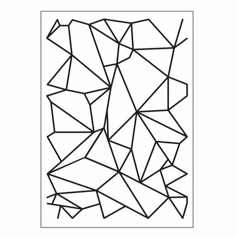 Vaessen Creative: Love It - Graphic Lines  - kohokuviointikansio