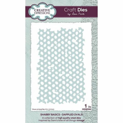 CE Shabby Basics: Dappled Ovals -stanssi