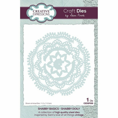 CE Shabby Basics: Shabby Doily -stanssi