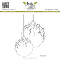 Lesia Zgharda Design: Christmas Tree Balls - leimasin