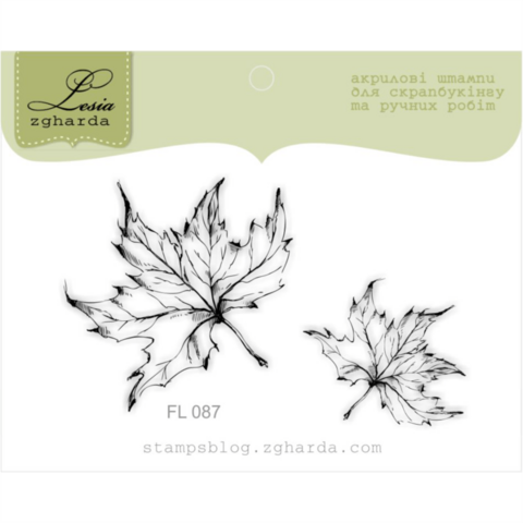 Lesia Zgharda Design: Maple Leaves - leimasinsetti