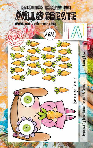 Aall & Create: Bunny Love #676  -leimasinsetti