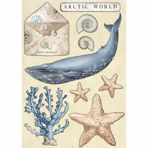 Stamperia Wooden Shapes: Arctic World -puukuviot