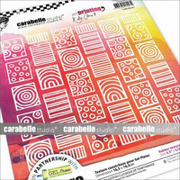 Carabelle Studio Texture Plate: Little Boxes by Kate Crane
