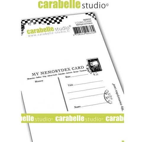 Carabelle Studio: My Memorydex card