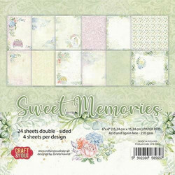 Craft & You Design: Sweet Memories 6x6 - paperikokoelma