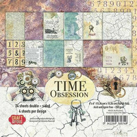 Craft & You Design: Time Obsession 6x6 - paperikokoelma