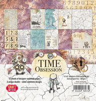 Craft & You Design: Time Obsession 12x12 - paperikokoelma